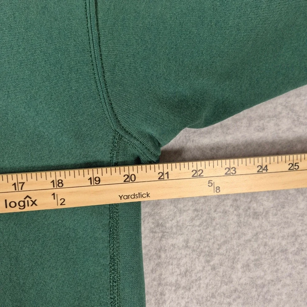 Vintage The Greens Collection Sweatshirt Mens L Green Embroidered Golf Crewneck